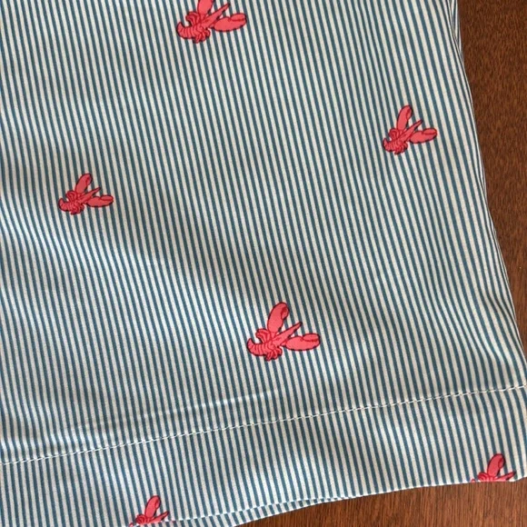 Nike DriFit Victory Golf Striped Lobster Patterned Women's Shorts Small - Picture 2 of 7
